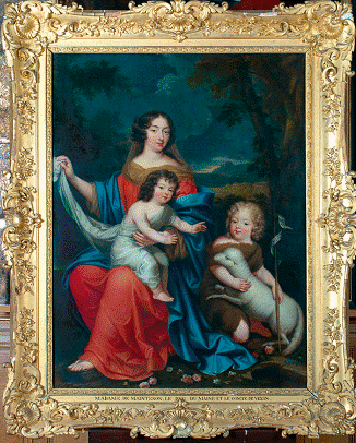 Pierre Mignard (1612-1695) Madame de Maintenon avec le duc du Maine et le comte de Vexin